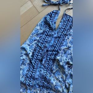 Printed Mini Dress/Midi Skirt